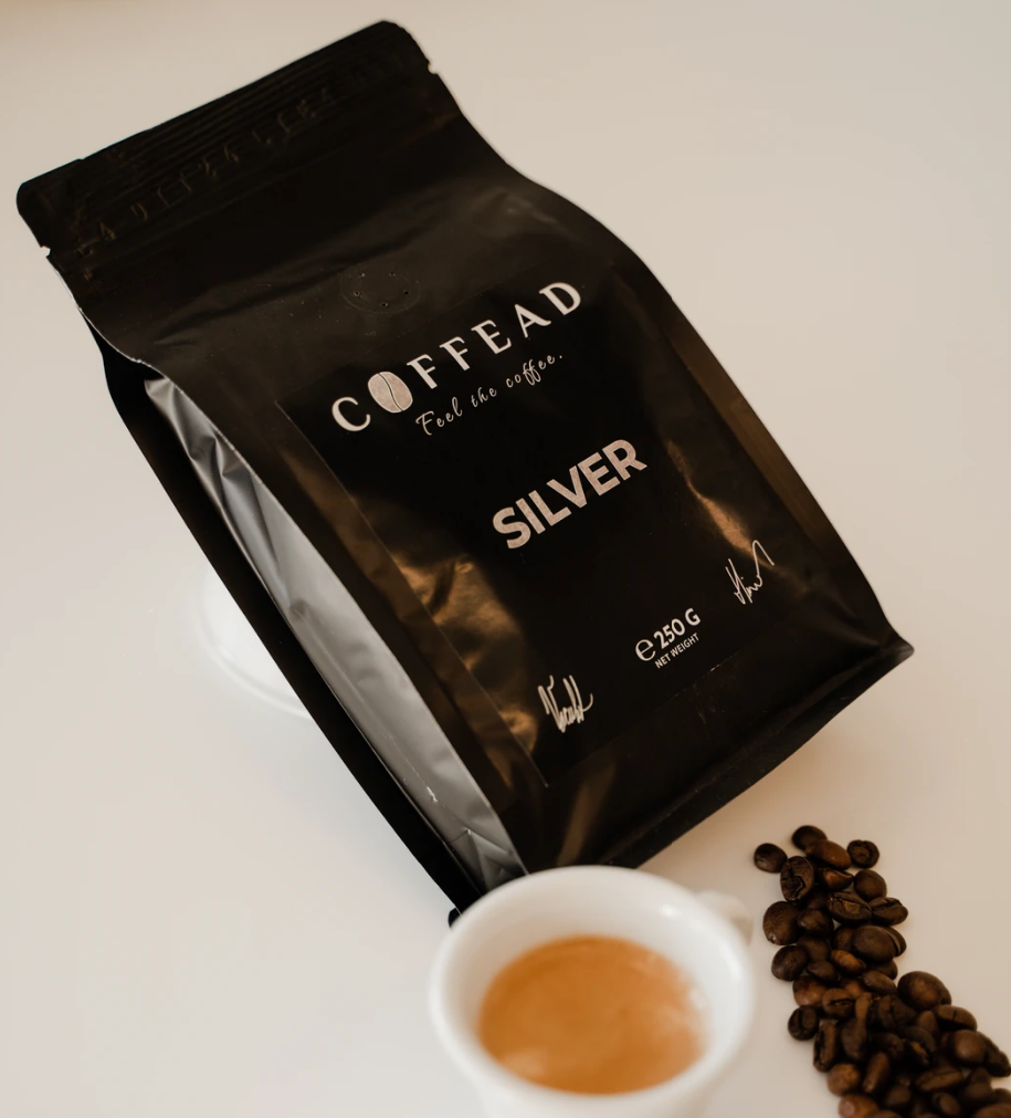 Coffead Silver zrnková káva