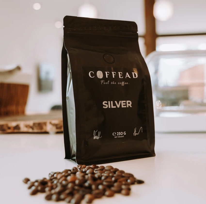 Coffead Silver zrnková káva